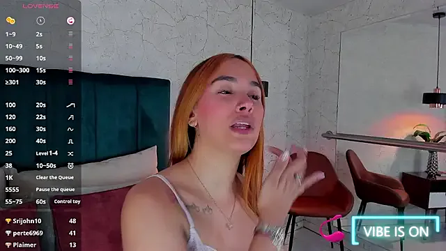 AdeleAndersonn — lovense control ( 5 MIN)