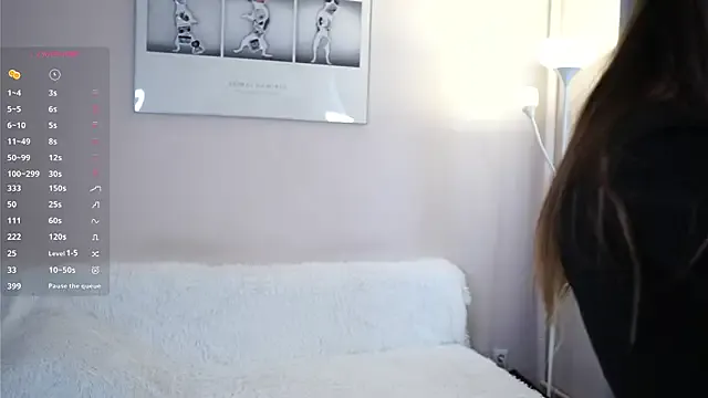 LoraLynn — lick finger + eye contact